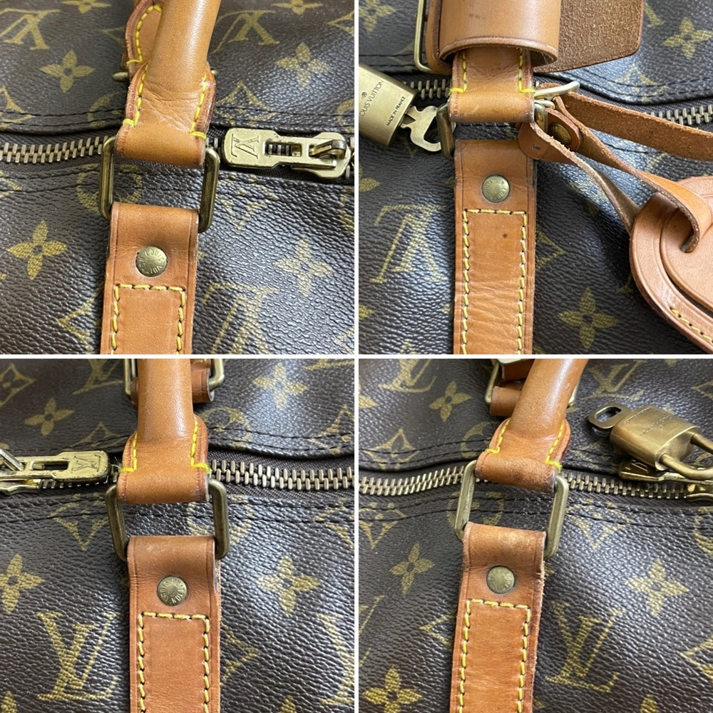 Louis Vuitton Vintage Keepall Bandouliere 50 Monogram Travel Bag - Picture 10 of 16